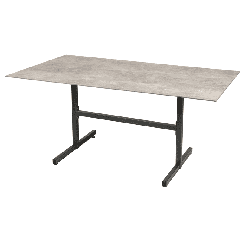 Schaffner Table de jardin BASEL, piètement en acier galvanisé, différents modèles disponibles