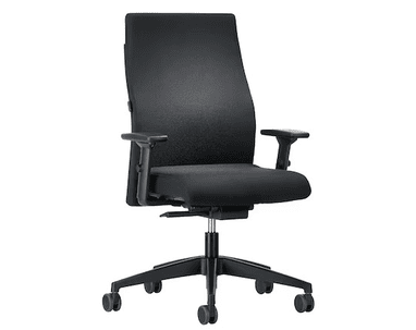 Chaise de bureau Interstuhl 139RS, mécanisme synchrone, système Autolift, noir
