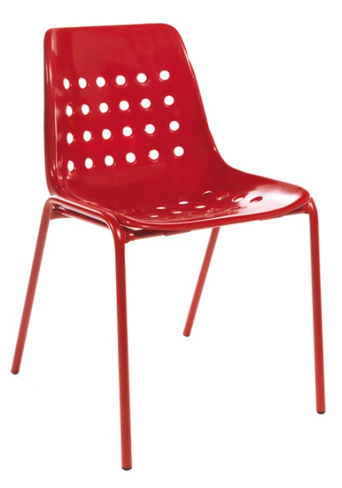 Schaffner Chaise de jardin Bermuda sans accoudoirs, L x P x H 490 x 420 x 790 mm, en différentes versions