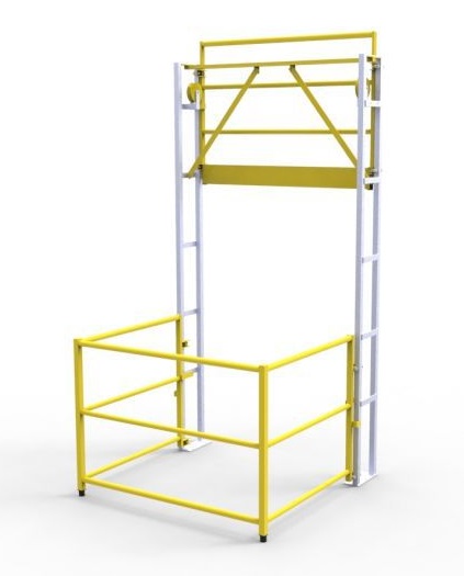 Barrière écluse de sécurité / sas à palettes, Type C 