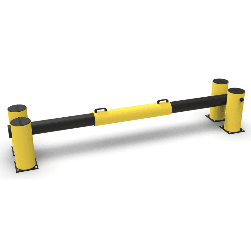 Dock Gate NOVEMBER, jaune-noir, 585 x 500 mm, en diverses tailles