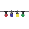 Steffen GardenLine LED Party-Lichterkette, mit Leuchtmittel - farbig, 10.5 m, 10 x 0.3 W, IP55