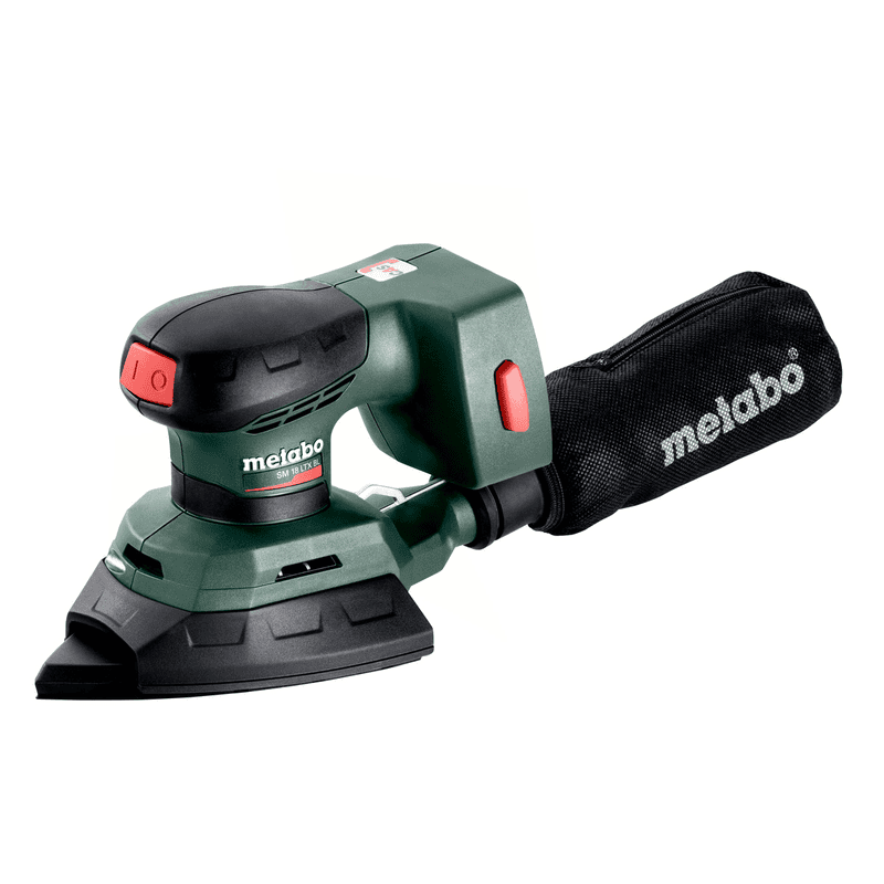 Metabo Ponceuse multifonctions à batterie SM 18 LTX BL, 18 V en deux versions