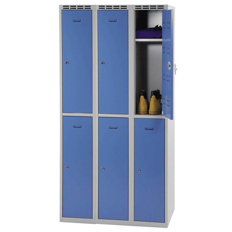 Garderobenschrank mit 6 Abteile