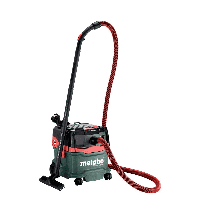 Metabo Akku-Sauger AS 36-18 L 20 PC, 18 V mit manueller Filterabreinigung