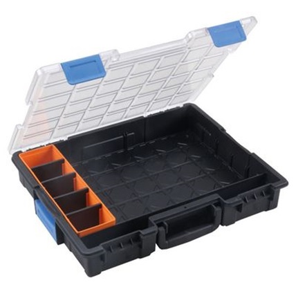 Bedrunka+Hirth Flex-Box-Kunststoff - 7 Fächer, 440 x 355 x 76 mm
