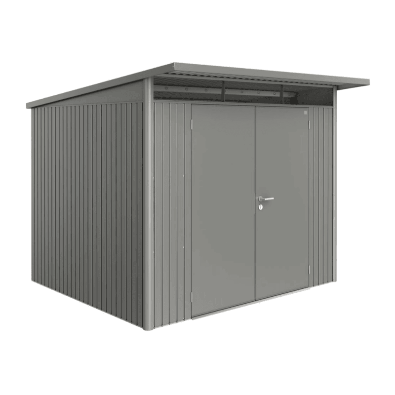 biohort Gerätehaus AvantGarde®, in 3 Farben, 8 Grössen, Standard-/Doppeltüre