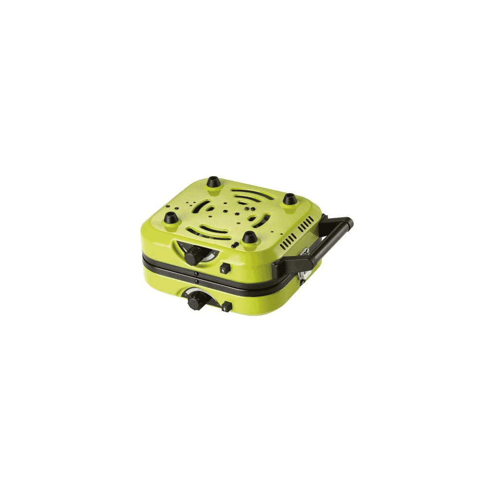 Kartuschenkocher DUAL COMPACT für Outdoor und Camping, 2 Brenner,  klappbar & tragbar