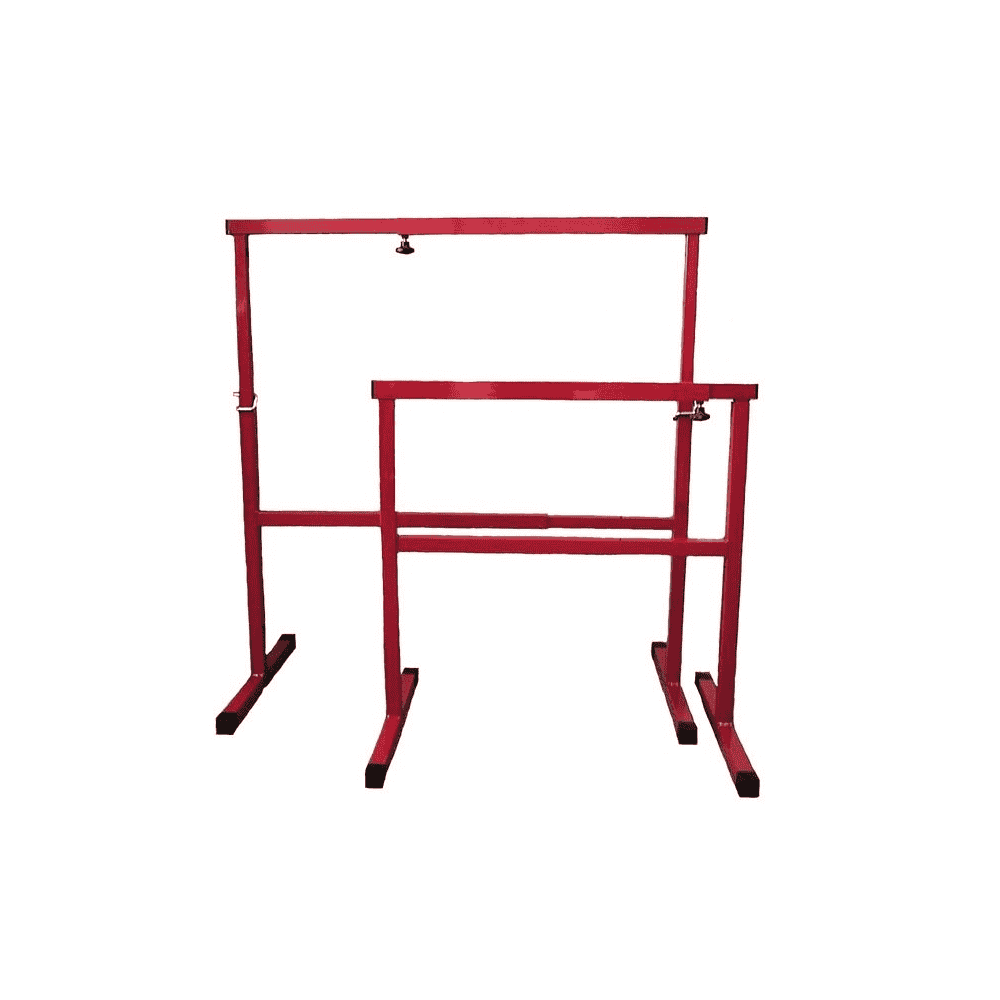 Tréteau de travail MULTI rouge, capacité de charge 200 kg