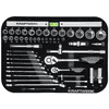 KRAFTWERK Werkzeugkoffer, BASIC ABS-Werkzeugkoffer B100 inkl. Werkzeug, 1/4" + 1/2", 170 teilig