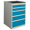 Schubladenschrank mit 5 bis 7 Schubladen