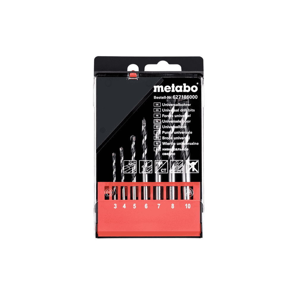 Metabo Universalbohrer-Kassette, 7-teilig