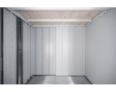 biohort Innenverkleidung grauweiss zu Gerätehaus Neo, Standard- oder Doppeltüre