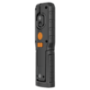 Steffen LED Akku-Handleuchte 5 W, 600 + 100 lm, 5700 K, 240° drehbar, IP54, schwarz/orange