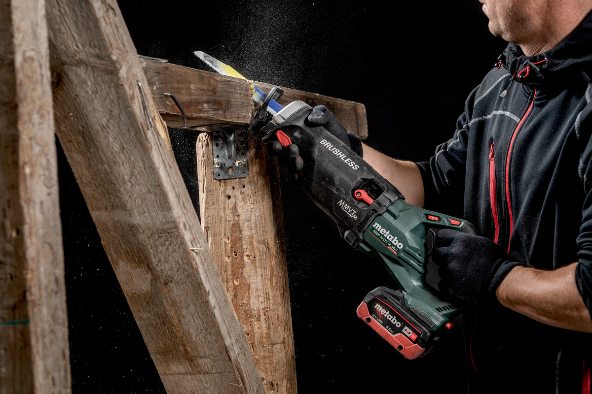 Metabo Akku-Säbelsäge SSEP 18 LTX BL MVT, 18 V in drei Ausführungen