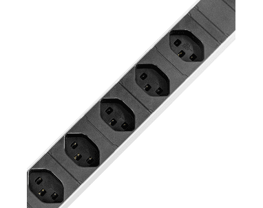 Steffen Steckdosenleiste ALU MODULAR PDU, 8 x T23, 16 A, IP20, 3 m Kabel, diverse Farben