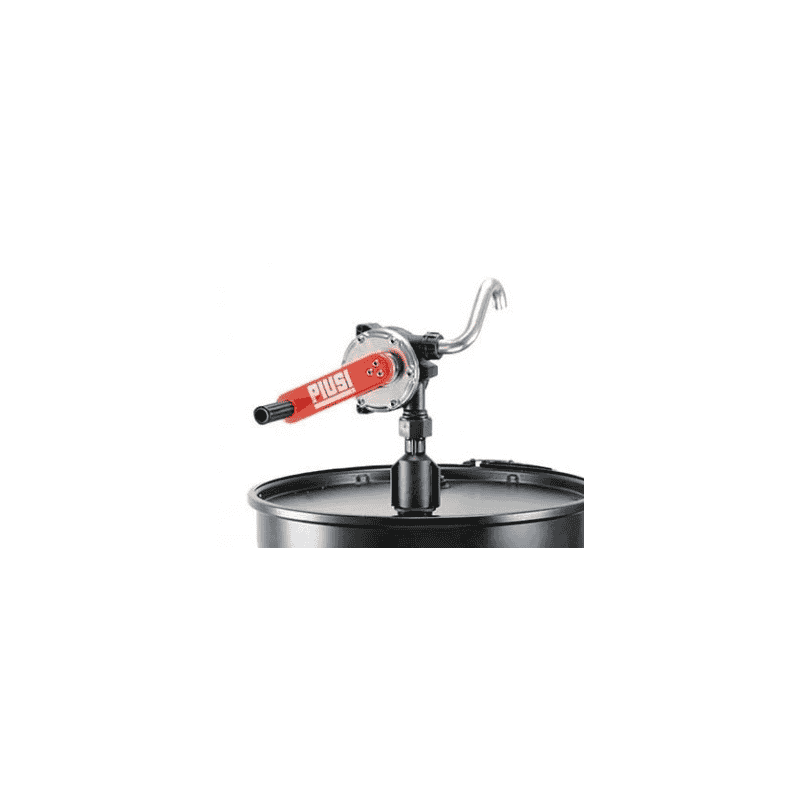 Pompe rotative avec sortie coudée DN 25 pour diesel, lubrifiants jusqu'à SAE 90