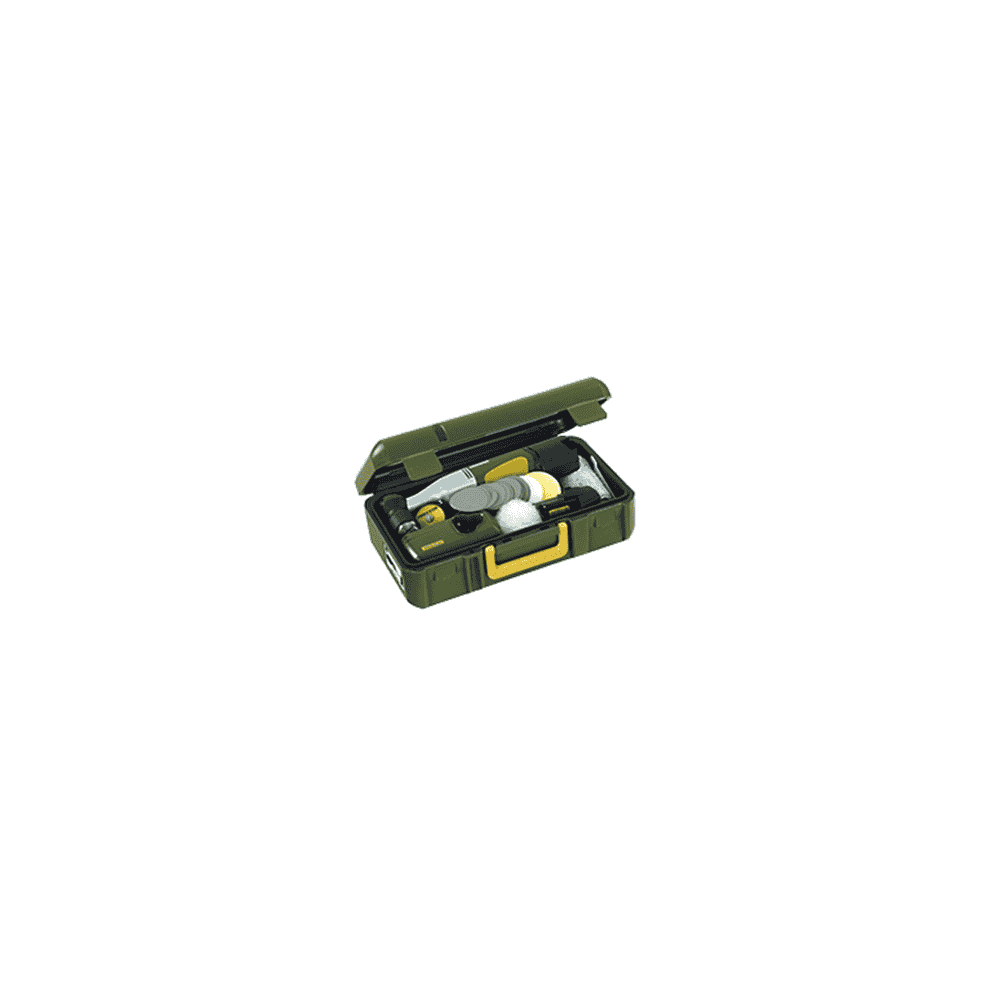 Proxxon Polisseuse excentrique sans fil EP/A en coffret, y compris chargeur rapide et batterie Li-Ion