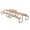 PLUS Mobilier de jardin modulable Zigma, disponible en plusieurs modèles