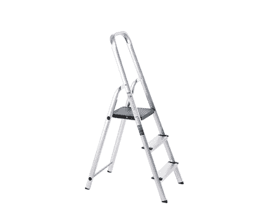 Escabeau en aluminium de différentes tailles