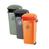 Poubelle Urban, 50 l, divers coloris, 467 x 451 x 901 mm