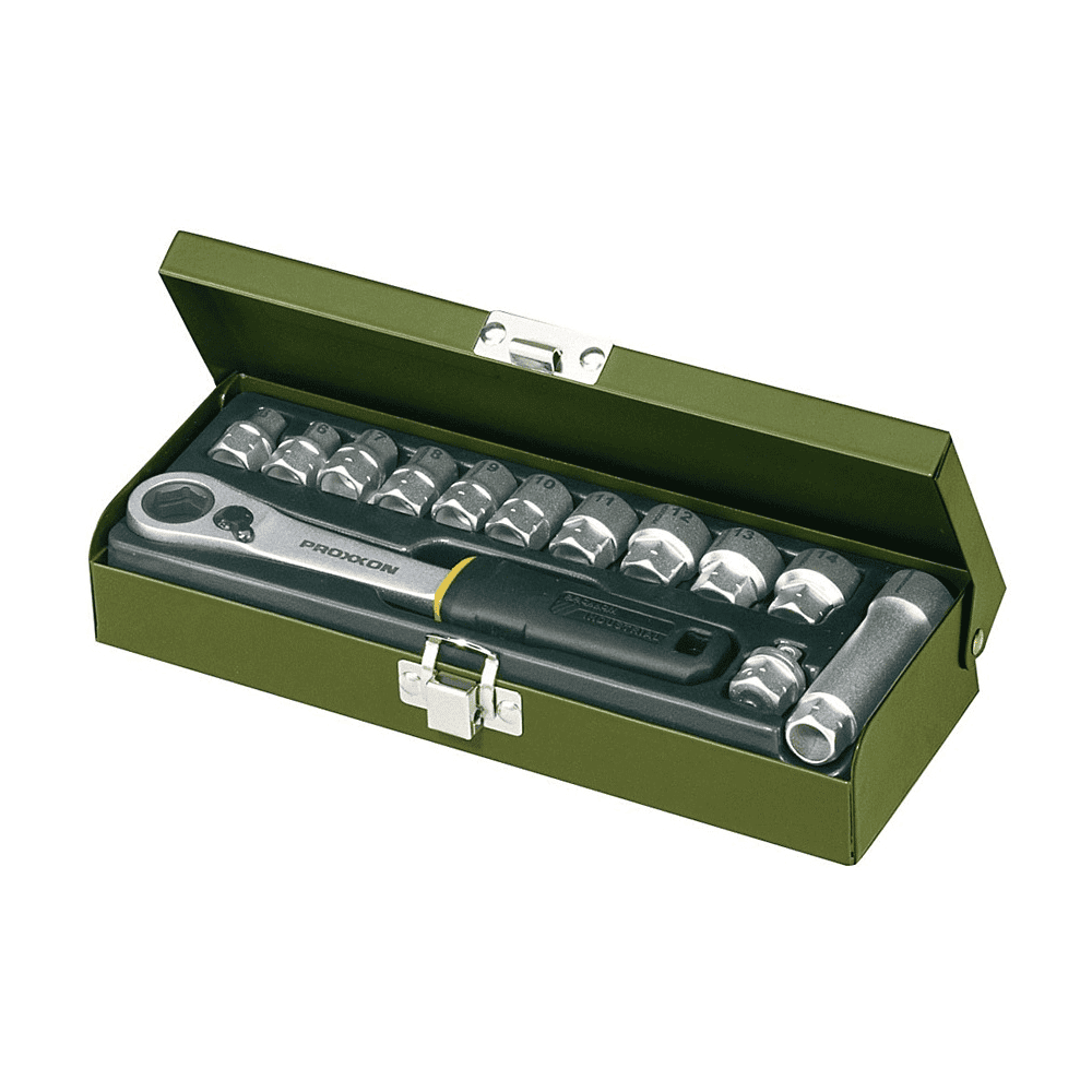 Proxxon Werkstatt-Spezialsatz 1/4", 5,5 bis 14 mm, 13-teilig