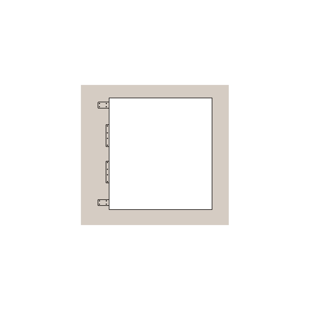 Plan de liaison Felix, 1200 x 1300 mm, en diverses versions