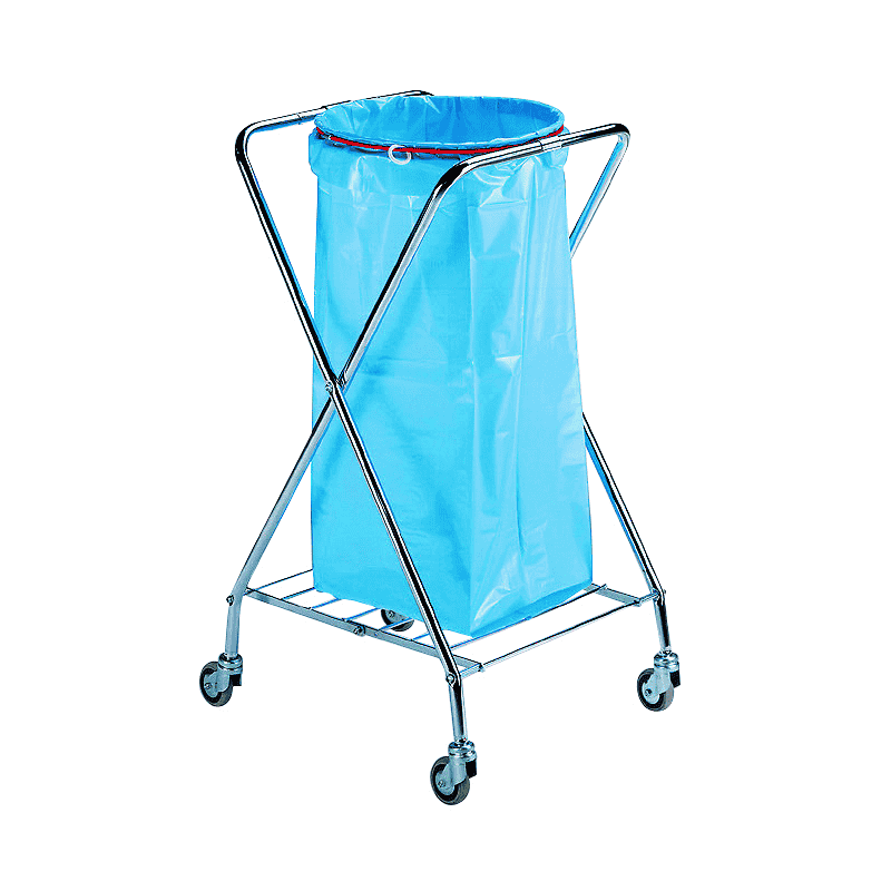 Support mobile pour les sacs à déchets