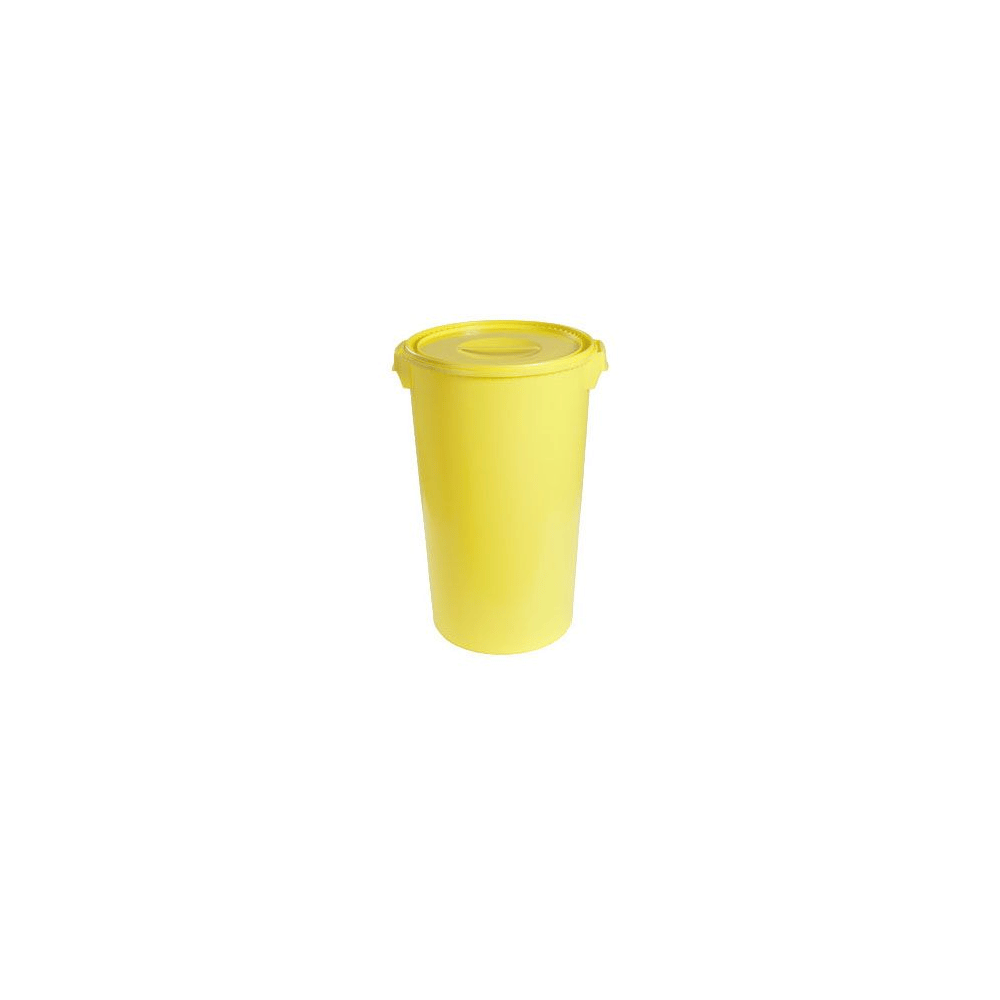 Behälter für medizinische Abfälle, 60 Liter, gelb