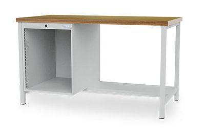 Bedrunka+Hirth Werkbank mit Leergehäuse, R 18-24, BxT 1500 x 750 mm