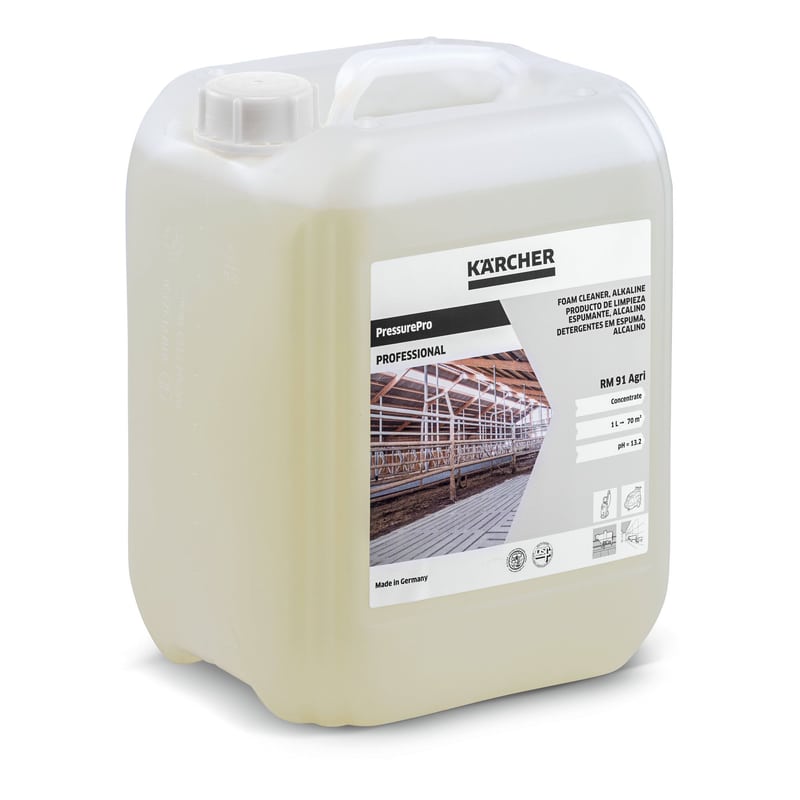 Kärcher PressurePro Schaumreiniger, alkalisch RM 91 AGRI 10l