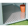 Biohort Alu-Bodenplatte zu WoodStock 150 / 230 / 300, Geräteschrank 90 / 150 / 230 und Europa Gr. 1 / 2A