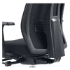 Chaise de bureau Phoenix avec accoudoirs, mécanisme synchrone automatique, noir, réglable en hauteur