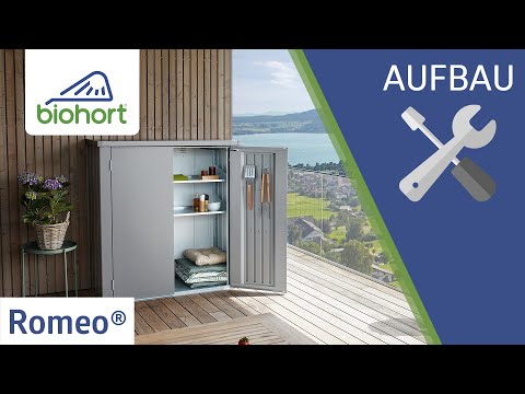 Biohort Terrassenschrank ROMEO® X-Design, in 3 Farben und 2 Grössen