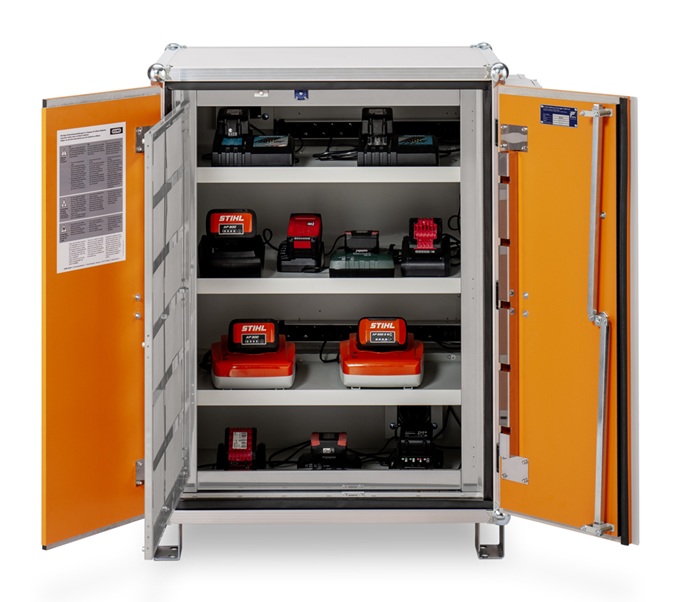 Cemo Akku-Lade- und Lagerschrank 8/10 Premium Plus LockEX 2.0, diverse Ausführungen
