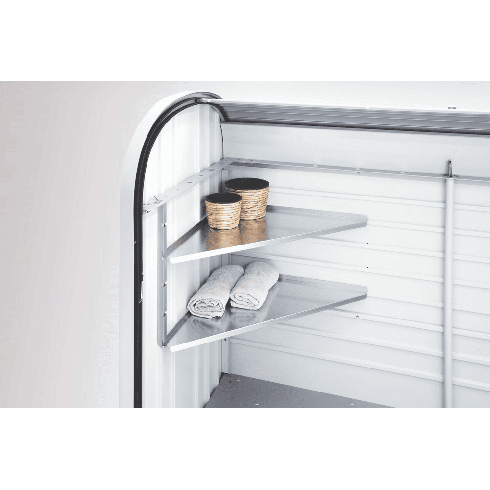 Biohort Ensemble d'étagères d'angle pour StoreMax 120 et 160, galvanisé