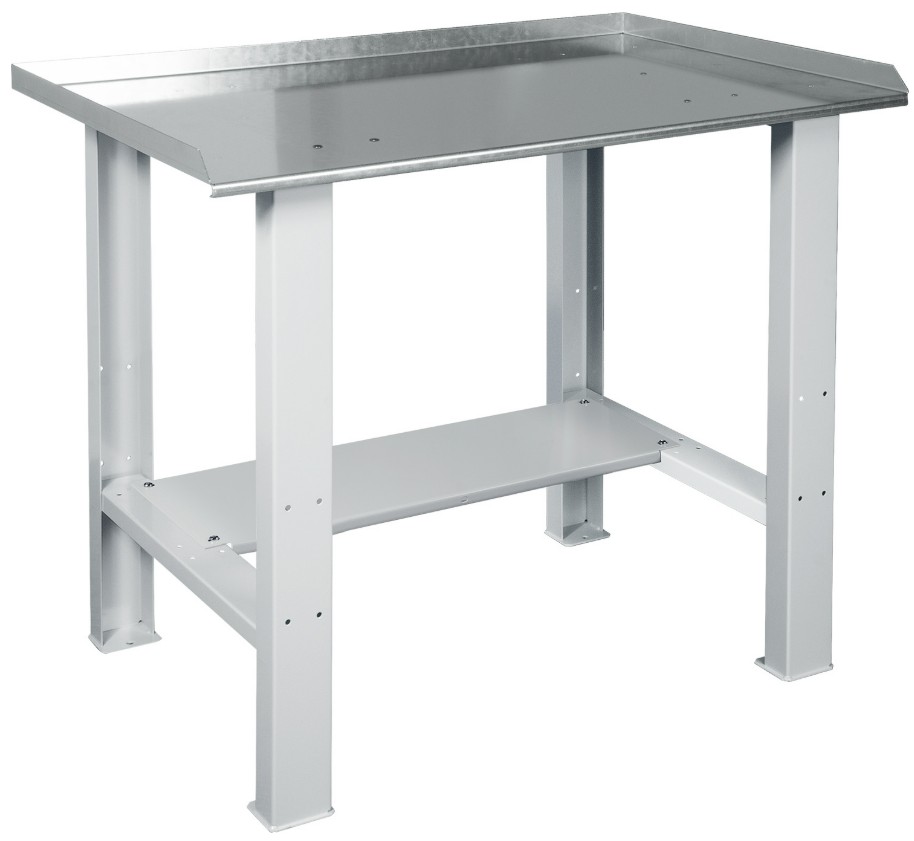 KRAFTWERK Schweisstisch, Arbeitsplatte verzinkt, TxH 700 x 840 mm,  in 3 Grössen