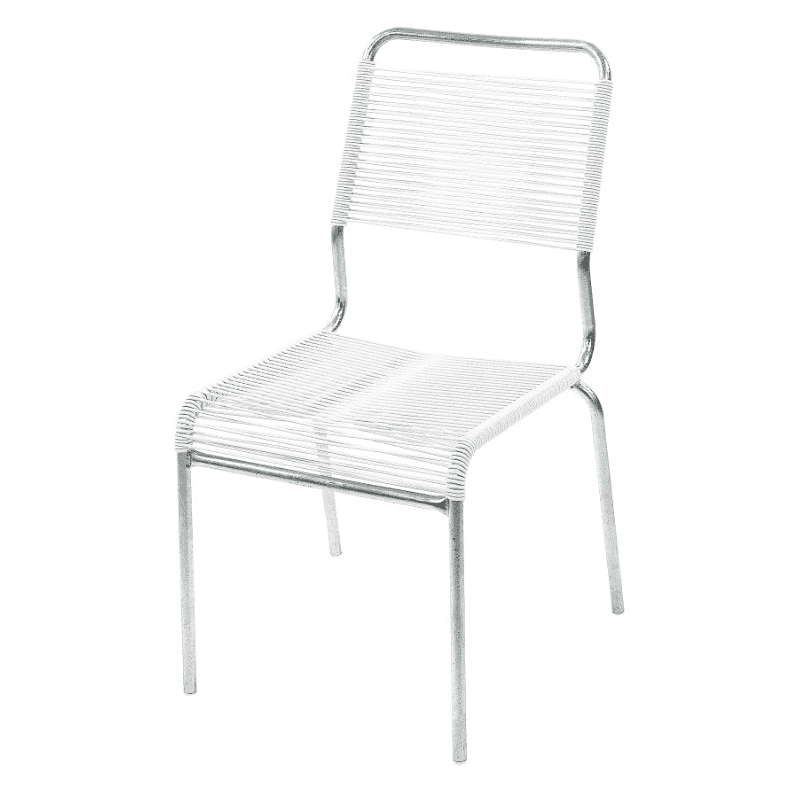 Schaffner RIGI Chaise design spaghetti pour la gastronomie et la terrasse, en diverses exécutions
