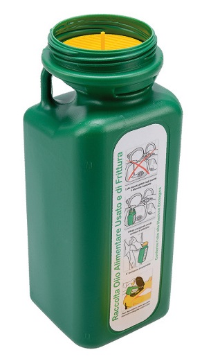 Behälter für gebrauchtes Küchenöl Colibri 1,6 Liter, 96 x 96 x 254 mm