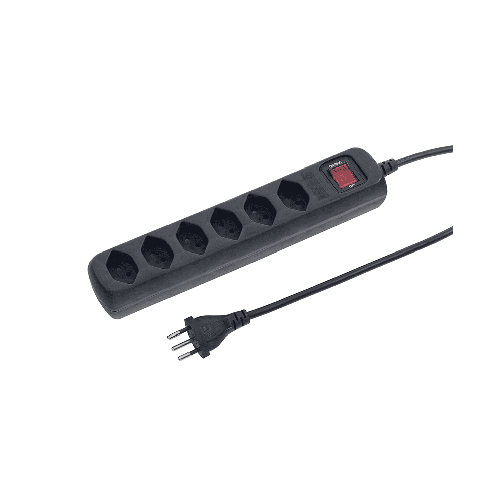 Steffen Multiprise POWER EASY, IP20, câble de 1.5 m, avec interrupteur, différentes versions
