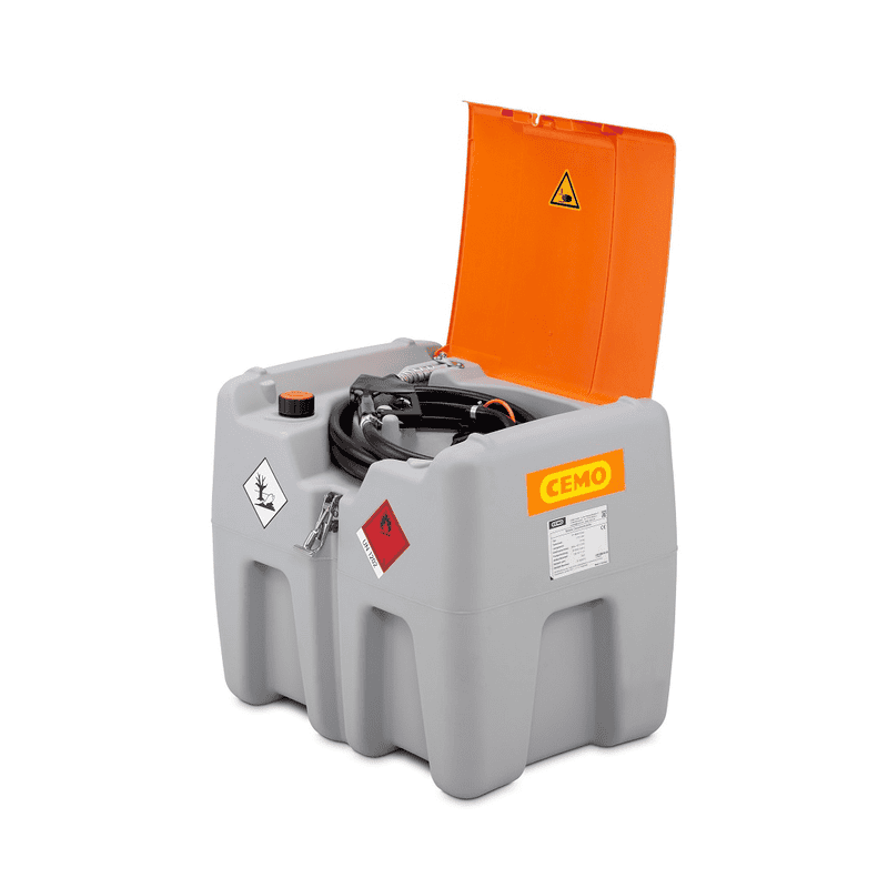 Dieseltankanlage DT-Mobil Easy mit CAS-Akkusystem, mobile Tankanlage für Diesel, komplett mit Pumpe