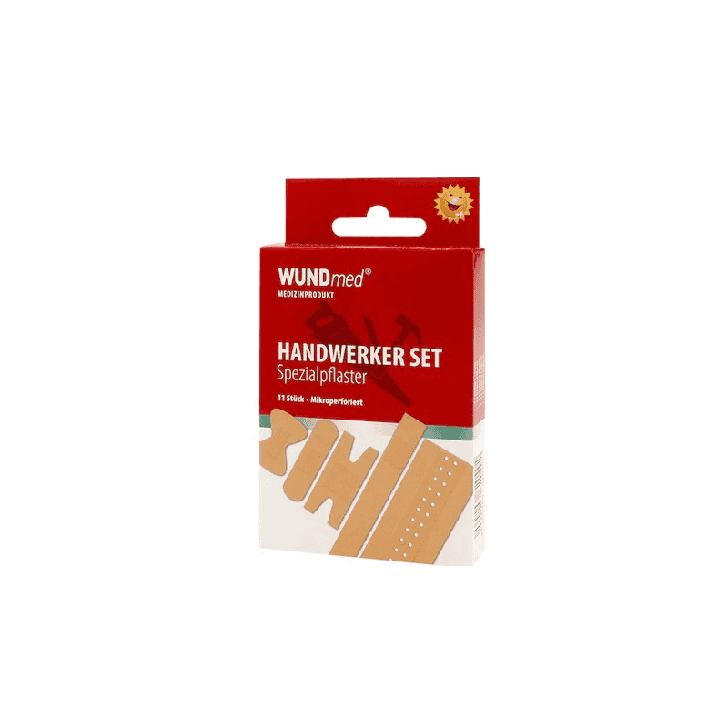 Pansements spéciaux Kit pour artisans, WUNDmed, 05-009, paquet de 11 pièces