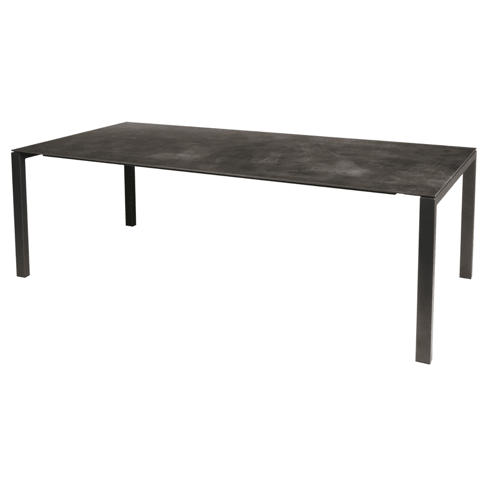 Schaffner Table de jardin LUZERN, extensible, plateau en fibre de verre, disponible en plusieurs versions