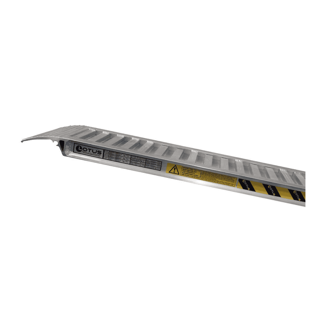 Rampes en aluminium 3000 mm légères en deux largeurs différentes