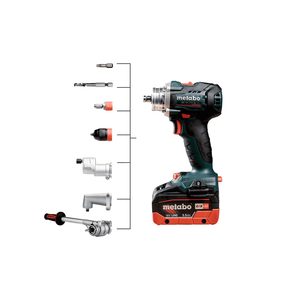 Metabo Akku-Bohrschrauber BS 18 LTX BL Q I, 18 V in drei Ausführungen