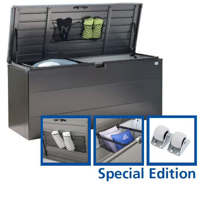 Biohort StyleBox Special Edition, dunkelgrau-metallic, in 3 Grössen