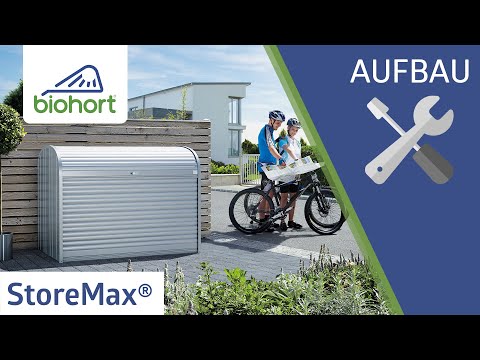 Biohort StoreMax® VeloGarage, Mülltonnenbox, Geräteschrank, in 3 Grössen und Farben