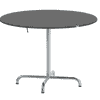 Schaffner Table pliante Davos en fibre de verre, de forme ronde, disponible en plusieurs versions