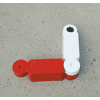 Segments de bordure / bordure de guidage, dans les couleurs de signalisation