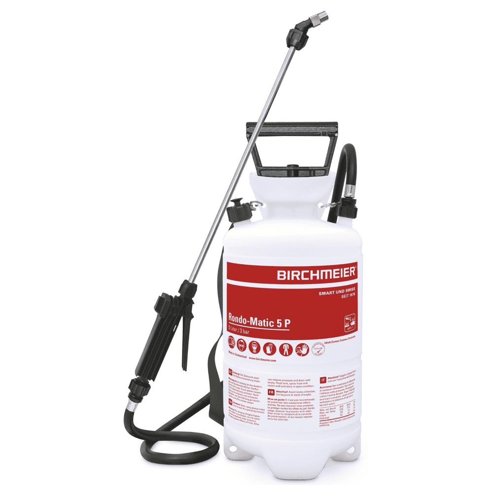 Birchmeier Pulvérisateur à pression Rondo-Matic 5 P pour lessives, capacité 5 l